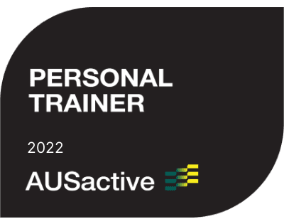 ausactive qualified personal trainer badge